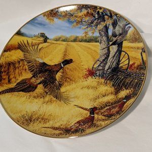 Some Things Never Change Linda Picken First Issue 1997 Collector Plate Pheasants